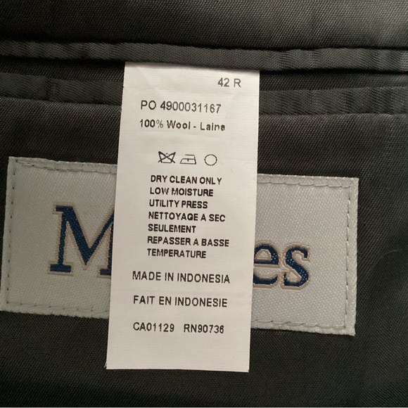 LAUREN Ralph Lauren Men’s Suit, Size 42R - Picture 15 of 15